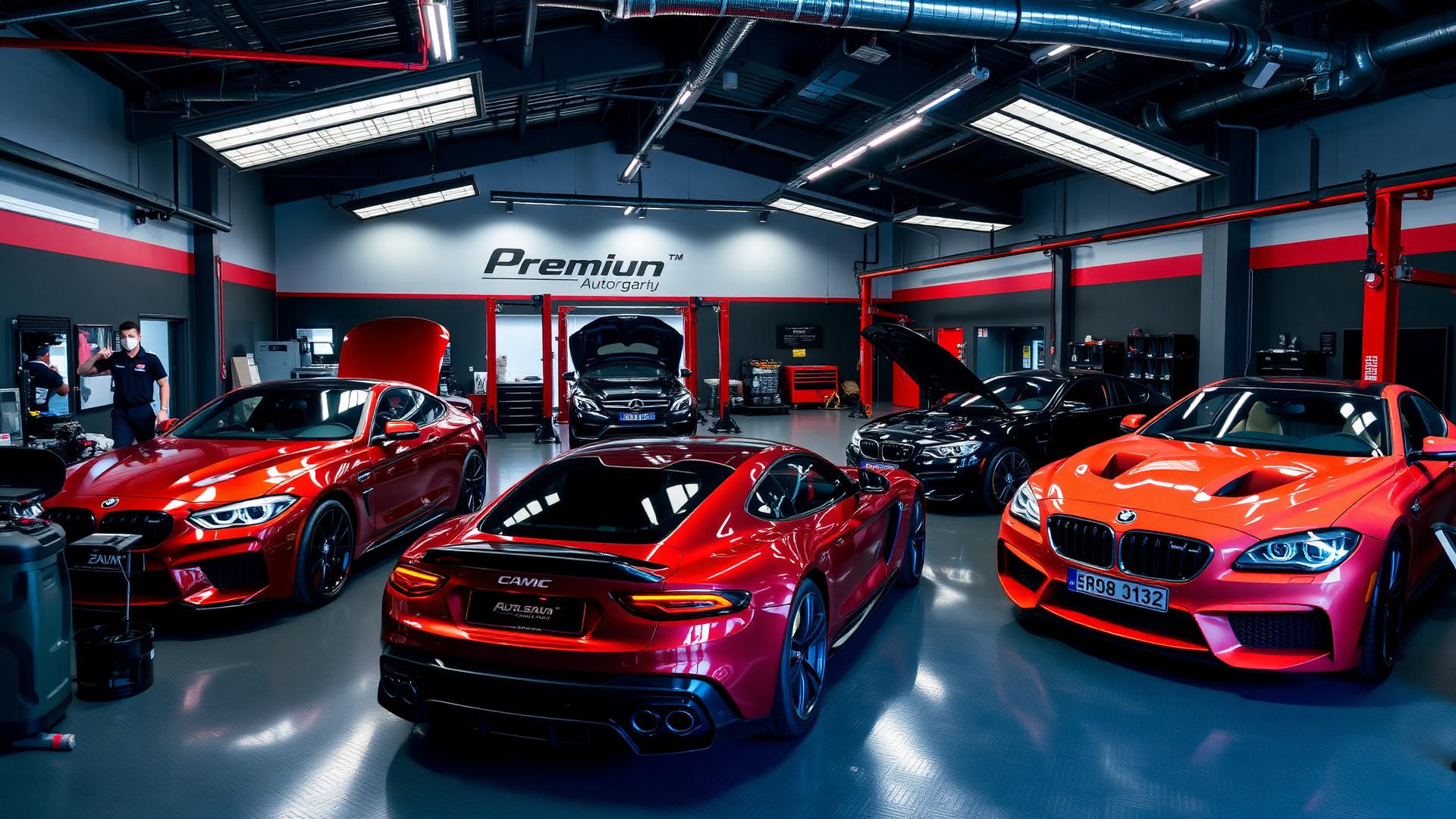 Workshop interior